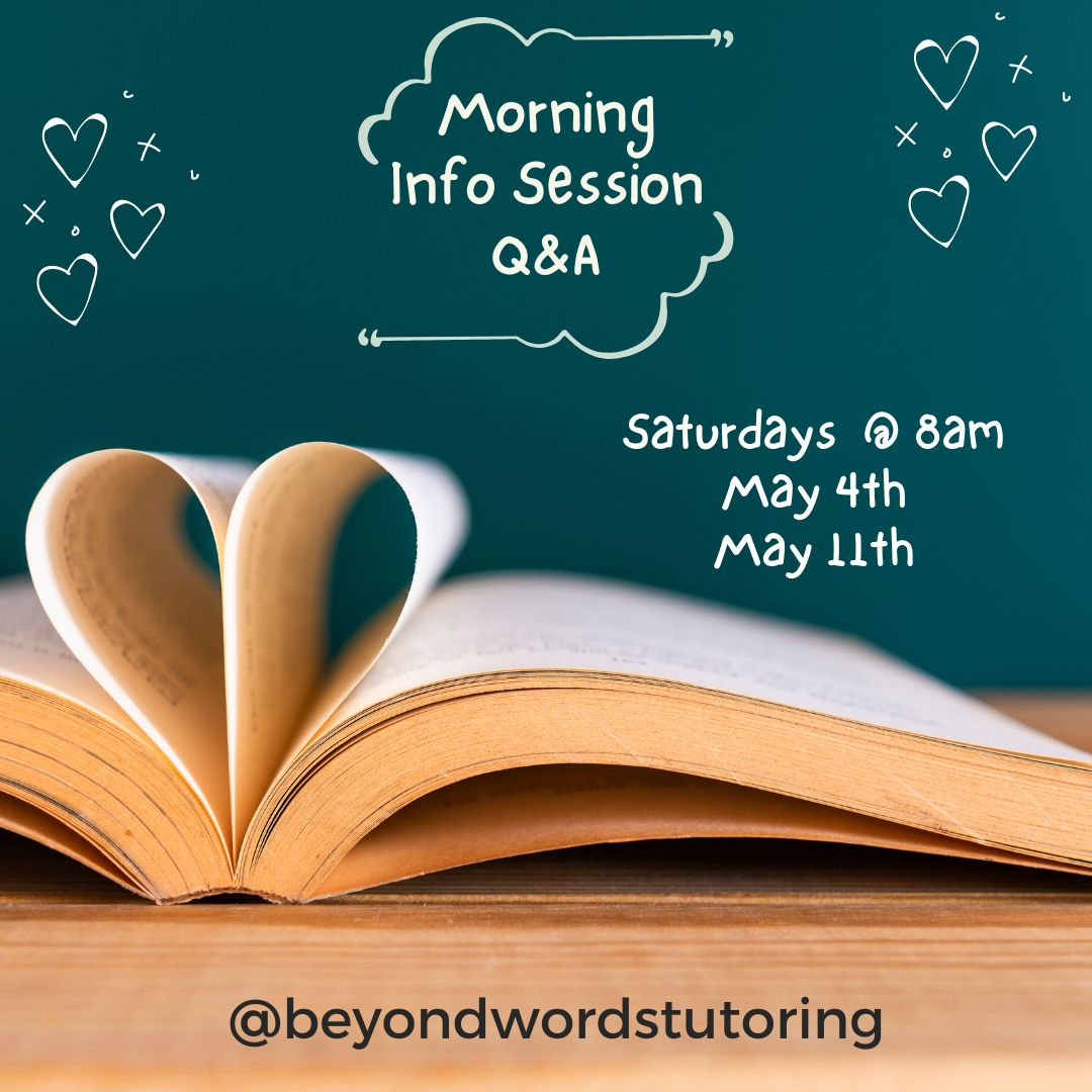 Morning Info Session*